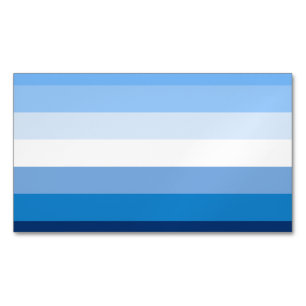 Carte De Visite Magnétique Gay flag