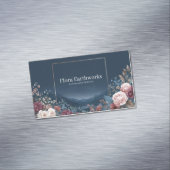 Carte De Visite Magnétique Gothic Rose Frame Starry Night Mountain Landscape (In Situ)