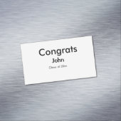 Carte De Visite Magnétique grand garçon ajouter nom félicitations date année  (In Situ)