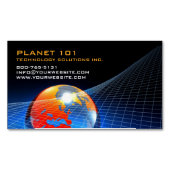 Carte De Visite Magnétique Grille (devant)