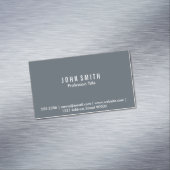 Carte de visite magnétique (gris) (In Situ)
