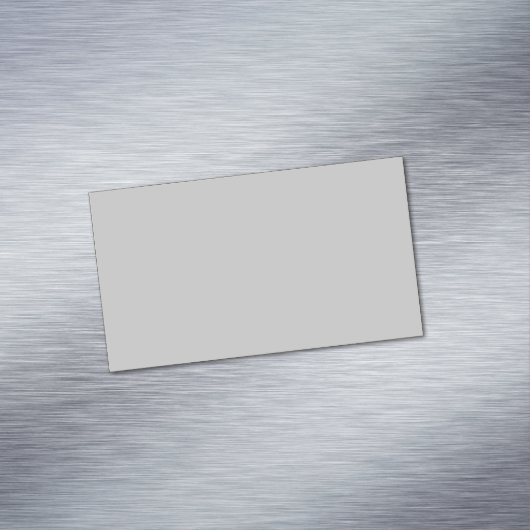 Carte De Visite Magnétique Gris Géométrique Pâle Doux (In Situ)