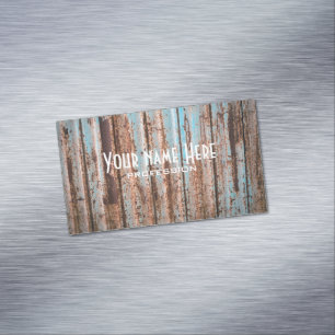 Carte De Visite Magnétique Grunge rouille texture