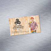 Carte De Visite Magnétique Handyman with Tool Belt | Home Repairs (In Situ)