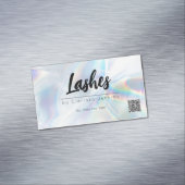 Carte De Visite Magnétique Holographie Lashes Eyelash Extensions maquillage (In Situ)