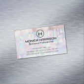 Carte De Visite Magnétique Holographique géométrique | Boke Drip (In Situ)