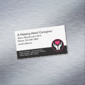 Carte De Visite Magnétique Home Caretaker C.N.A. (In Situ)