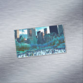 Carte De Visite Magnétique Ice Skating Fantasy Central Park (In Situ)