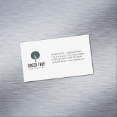 Carte De Visite Magnétique Icône Arbre / Paysage (In Situ)