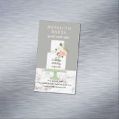 Carte De Visite Magnétique Illustration du planificateur d'événements Mariage (In Situ)