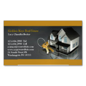 Carte De Visite Magnétique Immobilier (devant)