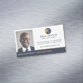 Carte De Visite Magnétique Immobilier professionnel | Mise en page horizontal (In Situ)