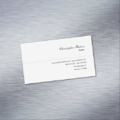 Carte De Visite Magnétique Immobilier simple professionnel (In Situ)