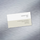 Carte De Visite Magnétique Immobilier simple professionnel (In Situ)
