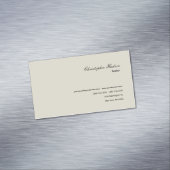 Carte De Visite Magnétique Immobilier simple professionnel (In Situ)