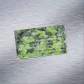 Carte De Visite Magnétique Impression botanique verte Ivy (In Situ)