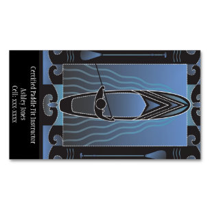 Carte De Visite Magnétique Instructeur certifié Paddle Fit