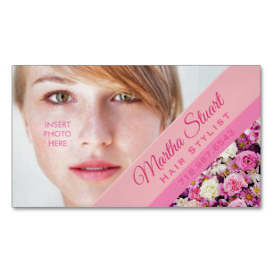 Carte De Visite Magnétique Jardin français -