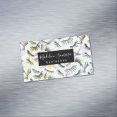 Carte De Visite Magnétique Joli Eyelash Technicien Hologramme Eyelashes (In Situ)