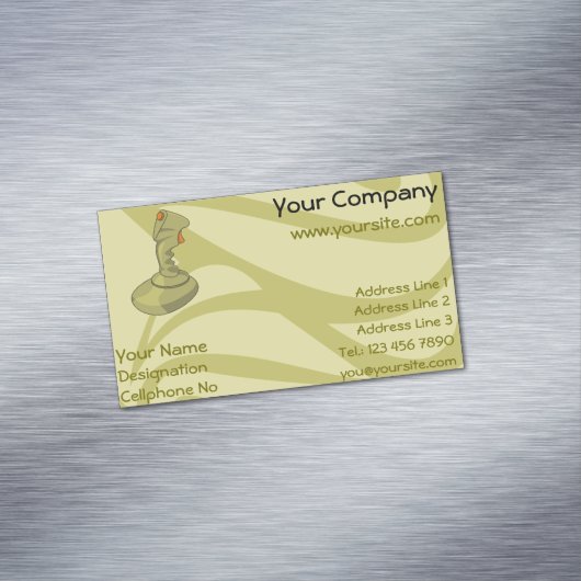 Carte De Visite Magnétique Joystick (In Situ)