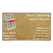 Carte De Visite Magnétique Juke-box (devant)