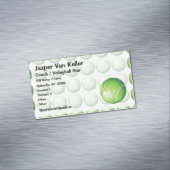 Carte De Visite Magnétique L'art de la balle de tennis (In Situ)