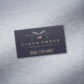 Carte De Visite Magnétique Lave-pression Lave-linge Patriotique Company (In Situ)