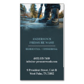 Carte De Visite Magnétique Laver à pression d'eau (devant Vertical)