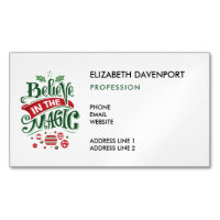 Le Typographe du Magic Christmas