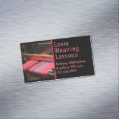 Carte De Visite Magnétique Leçons de tissage à l'horizon (In Situ)