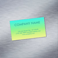 Limme moderne minimaliste turquoise jaune ombre