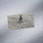 Carte De Visite Magnétique Lizard noir (In Situ)