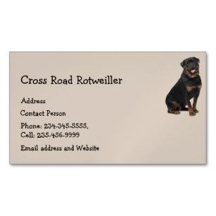 Carte De Visite Magnétique Logo animal animal animal animal animal animal ani