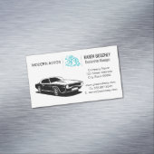 Carte De Visite Magnétique Logo automatique | Une clé à main (In Situ)