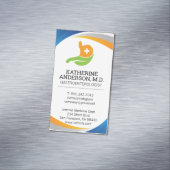 Carte De Visite Magnétique Logo de gastroentérologiste | Médecine interne (In Situ)