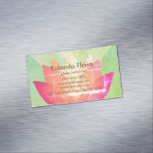 Carte De Visite Magnétique Lotus Flower (In Situ)