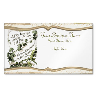 Carte De Visite Magnétique Love Is Of God