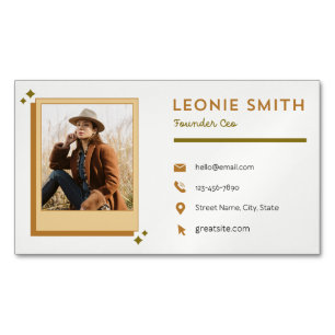 Carte De Visite Magnétique Lundis à Amsterdam