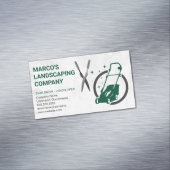 Carte De Visite Magnétique Machine à gazon | Clippers de couverture (In Situ)