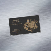 Carte De Visite Magnétique Machines à vapeur (Brassy) (In Situ)