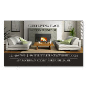 Carte De Visite Magnétique Magasin de meubles (devant)