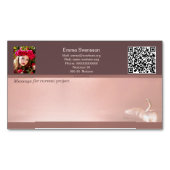 Carte De Visite Magnétique Magnetiska visitkort — Connect, Swan (devant)