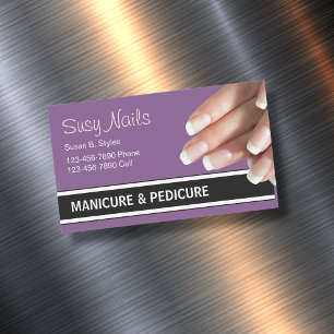 Carte De Visite Magnétique Manucure Perfect Nails Design