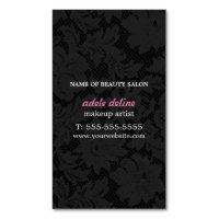 Maquilleur gris-foncé moderne de dentelle