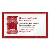 Carte De Visite Magnétique Masonry Chimney (devant)