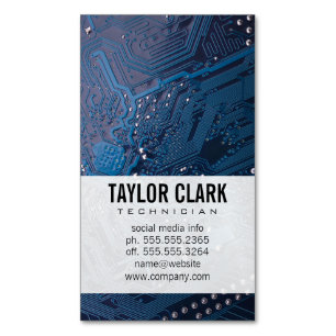 Carte De Visite Magnétique Matériel électronique