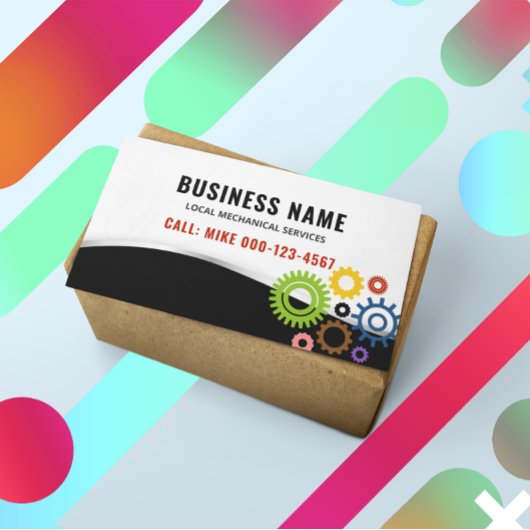 Carte De Visite Magnétique Mécanique local