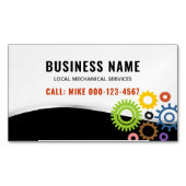 Carte De Visite Magnétique Mécanique local (devant)