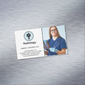 Carte De Visite Magnétique Médecin - Examen des rayons X (In Situ)