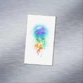 Carte De Visite Magnétique Méduse arc-en-ciel (In Situ)